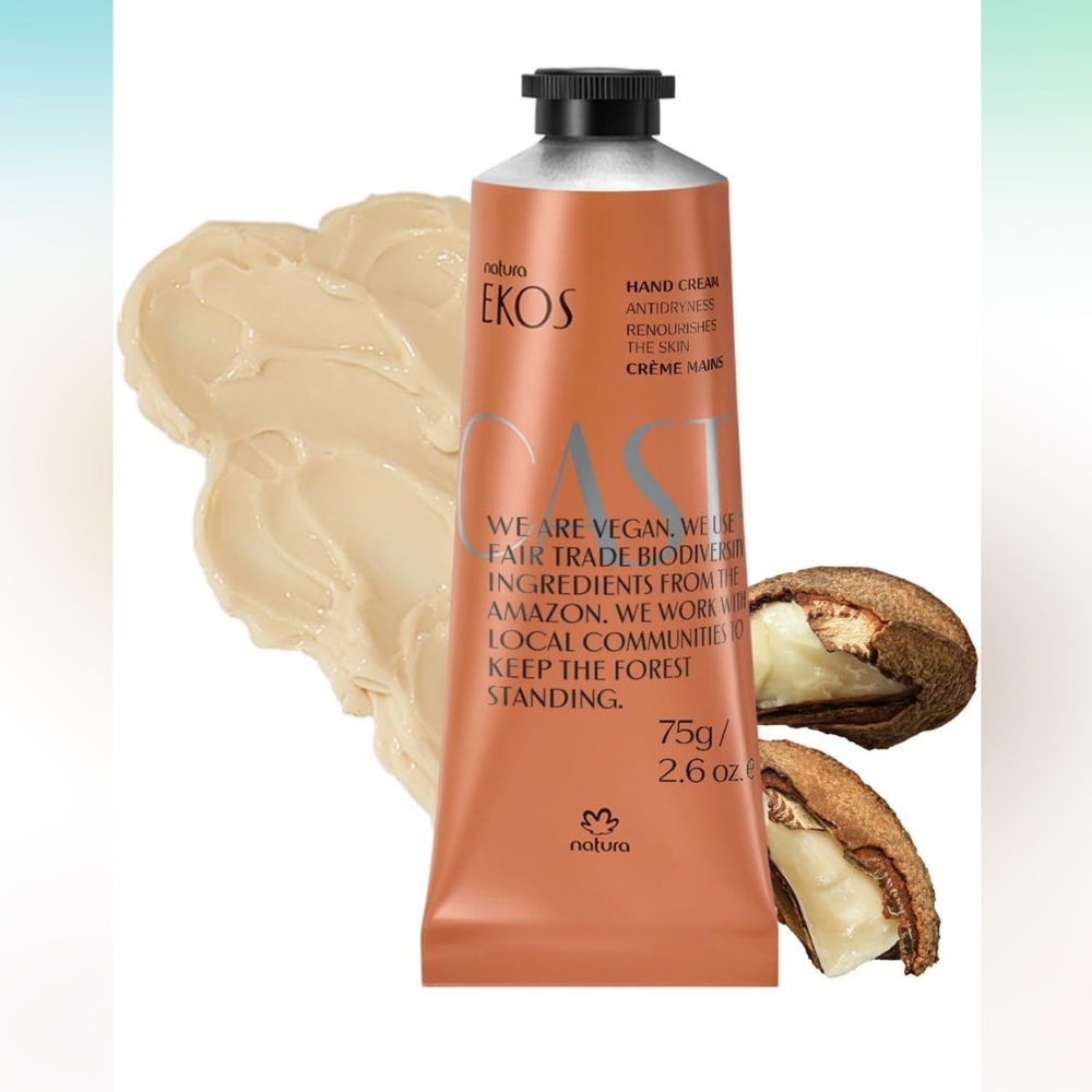 NATURA EKOS CASTANHA HAND CREAM new in box